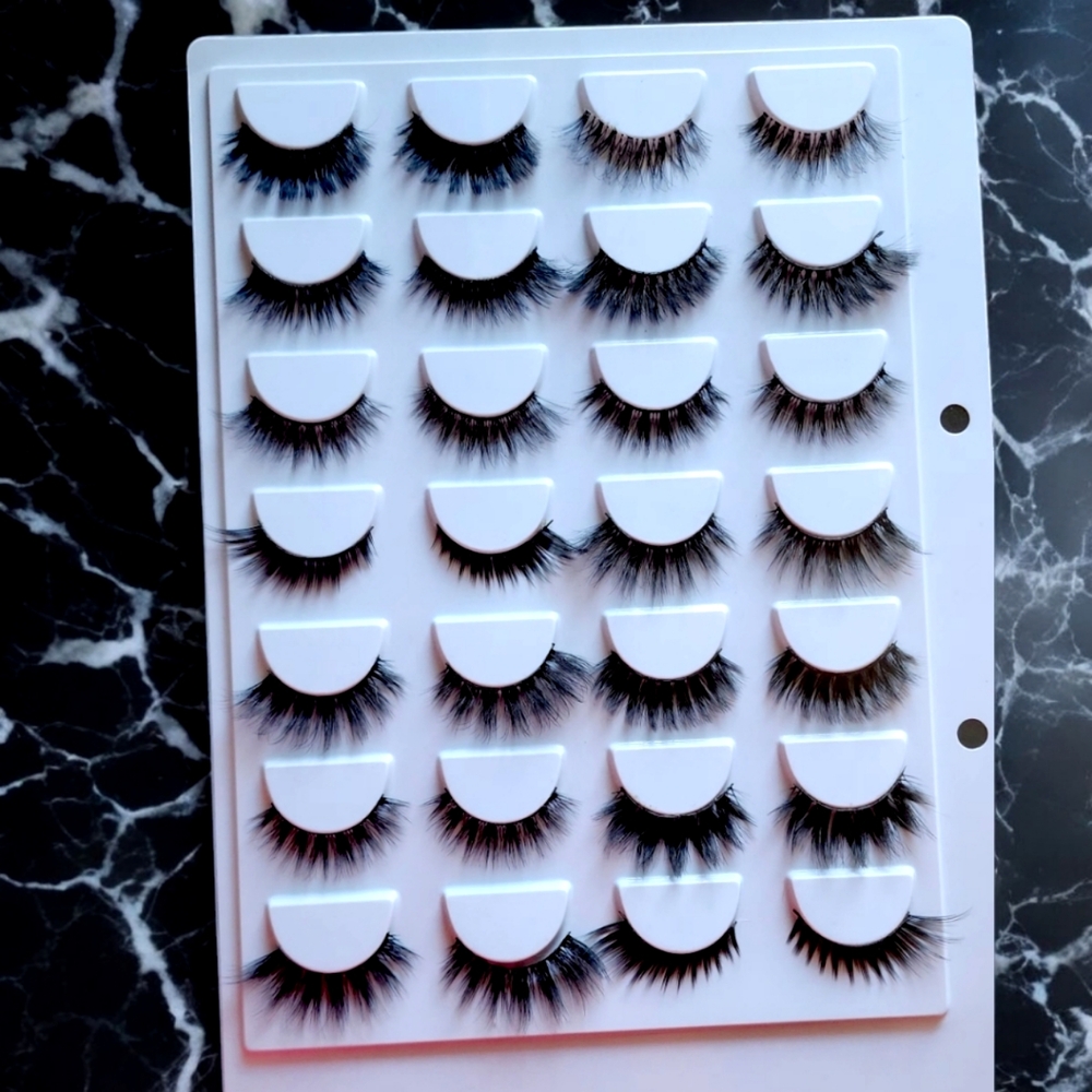Custom lash book
